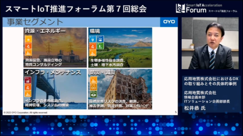 応用地質 松井様講演